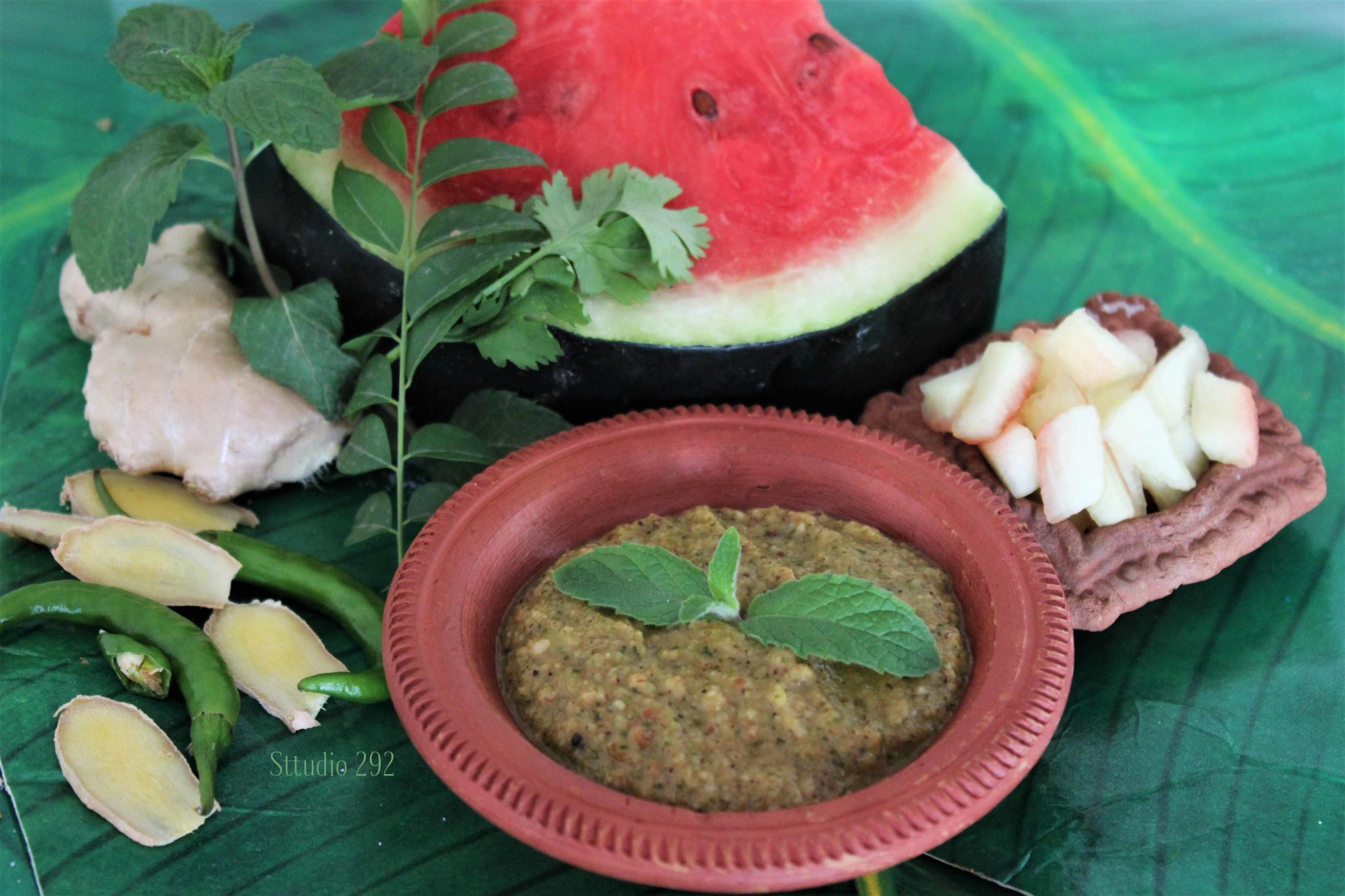 Watermelon Rind Chutney with Herbs Thumbnail